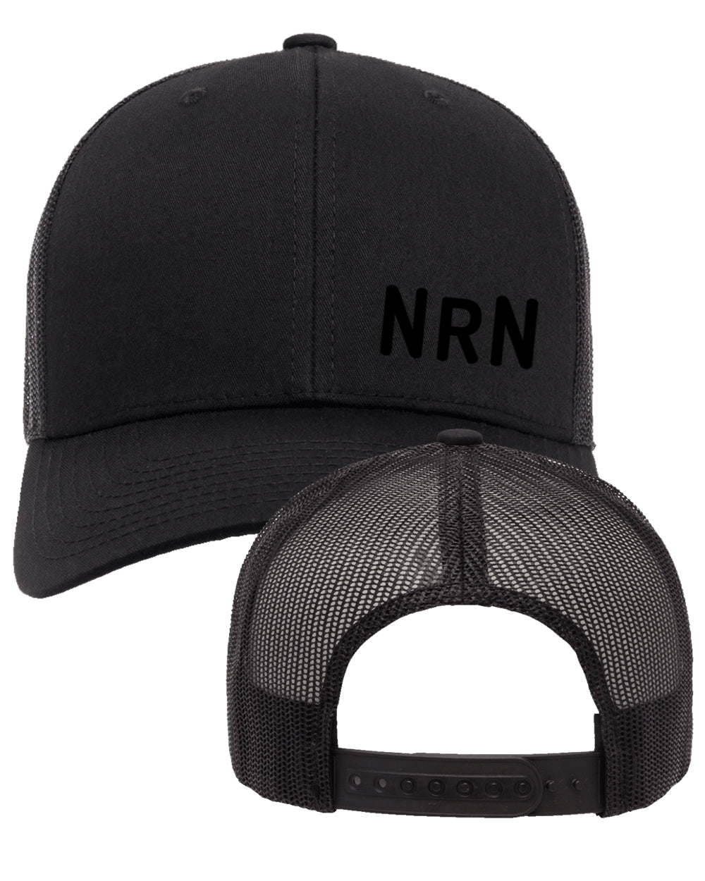 NRN Mesh Black on Black Snapback